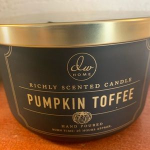 NEW Pumpkin Toffee Candle
